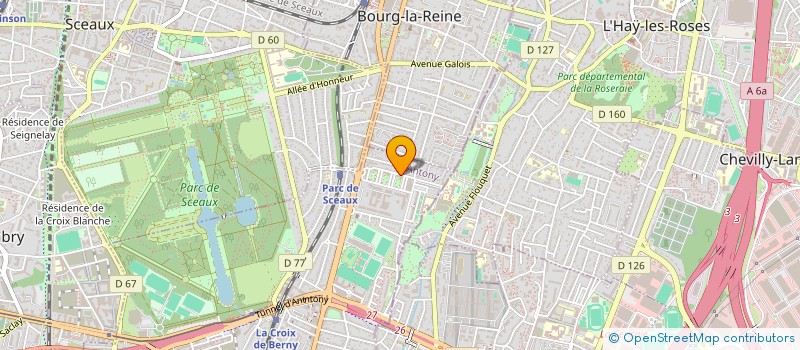 localisation de l'entreprise MONSIEUR FRANCOIS MORIAMEZ à ANTONY