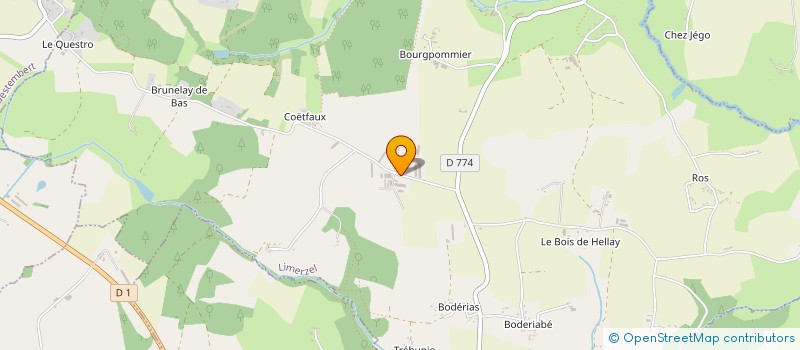 localisation de l'entreprise MONSIEUR FRANCOIS MORICE  LIMERZEL