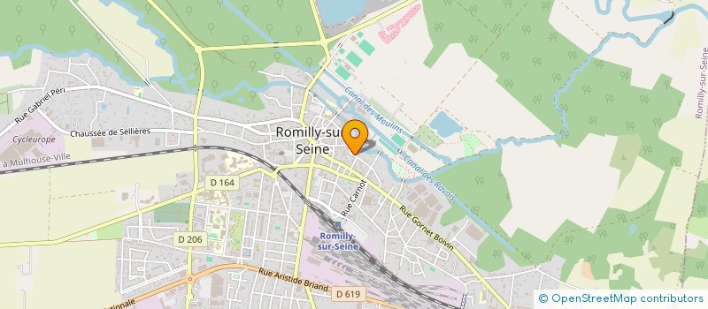 localisation de l'entreprise MONSIEUR FRANCOIS MORIZOT à ROMILLY-SUR-SEINE
