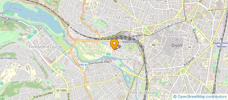 localisation de l'entreprise MONSIEUR FRANCOIS MORLON  DIJON