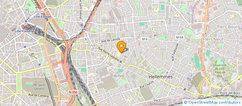 localisation de l'entreprise MONSIEUR FRANCOIS MOTTE à LILLE