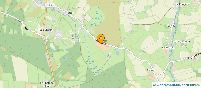 localisation de l'entreprise MONSIEUR FRANCOIS MOUCHEL  LESSAY