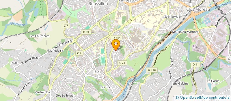 localisation de l'entreprise MONSIEUR FRANCOIS MOUDER  ISLE