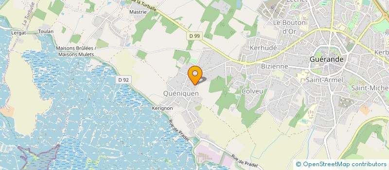 localisation de l'entreprise MONSIEUR FRANCOIS MOUGEL  GUERANDE