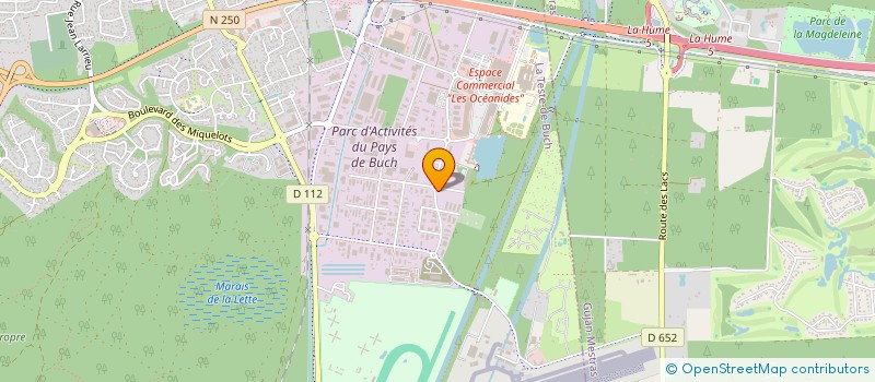 localisation de l'entreprise MONSIEUR FRANCOIS MOULY  LA TESTE-DE-BUCH