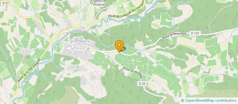 localisation de l'entreprise MONSIEUR FRANCOIS MOUNIER  GRAMBOIS