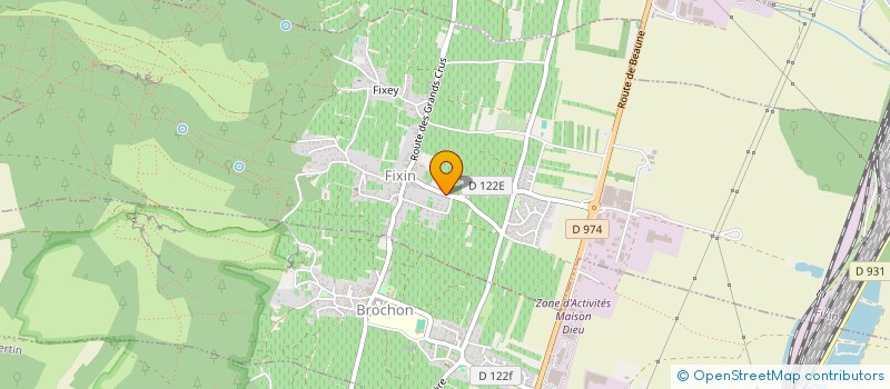 localisation de l'entreprise MONSIEUR FRANCOIS MOUROUVIN  FIXIN