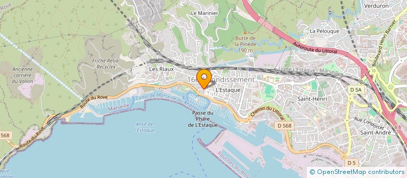 localisation de l'entreprise MONSIEUR FRANCOIS MOURRE  MARSEILLE