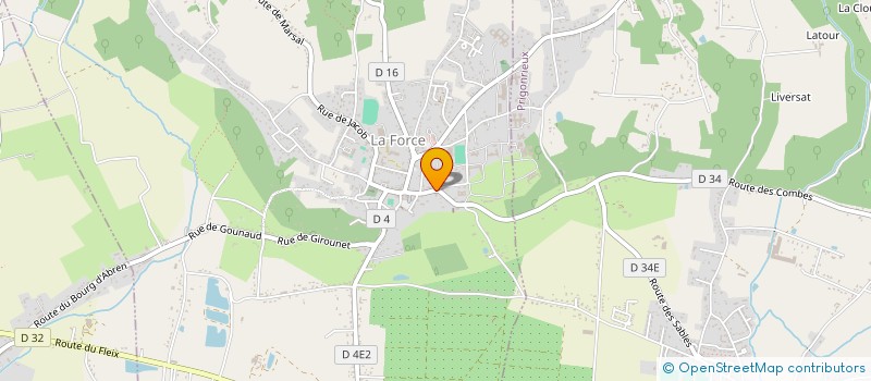 localisation de l'entreprise MONSIEUR FRANCOIS MOZAL  PERIGUEUX