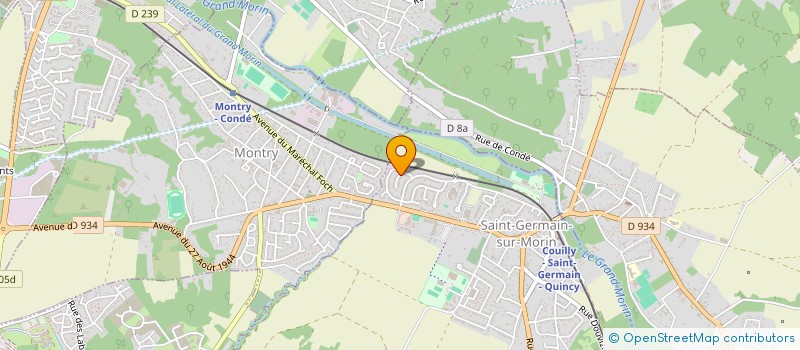 localisation de l'entreprise MONSIEUR FRANCOIS MUAKA DI MAVINGA  SAINT-GERMAIN-SUR-MORIN