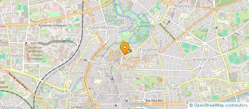 localisation de l'entreprise MONSIEUR FRANCOIS MULTARI  RENNES