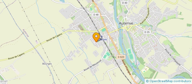 localisation de l'entreprise MONSIEUR FRANCOIS MUNIER  AUTERIVE