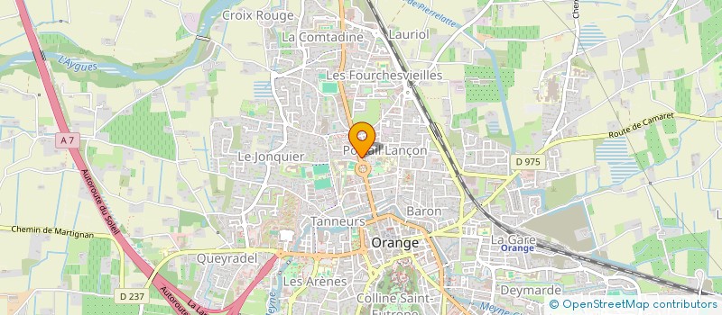 localisation de l'entreprise MONSIEUR FRANCOIS MURAT à ORANGE