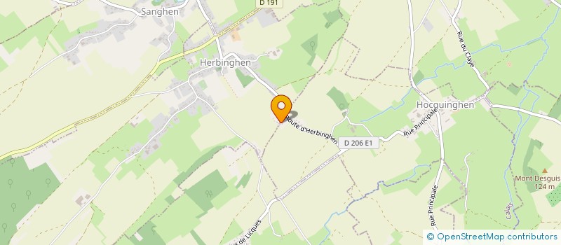 localisation de l'entreprise MONSIEUR FRANCOIS MUYS  HOCQUINGHEN