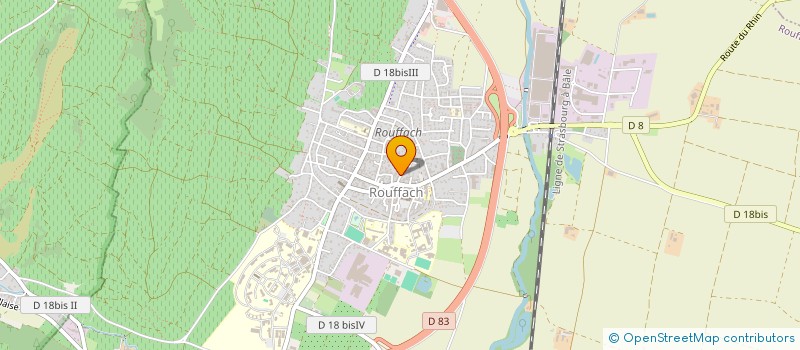 localisation de l'entreprise MONSIEUR FRANCOIS NAFFZGER  ROUFFACH