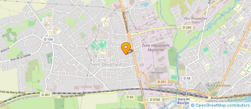 localisation de l'entreprise MONSIEUR FRANCOIS NAIL  SAINT-DOULCHARD