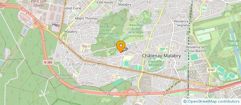 localisation de l'entreprise MONSIEUR FRANCOIS NAPOLY  ANTONY