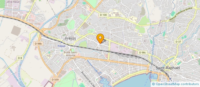 localisation de l'entreprise MONSIEUR FRANCOIS NAUMAN à FREJUS