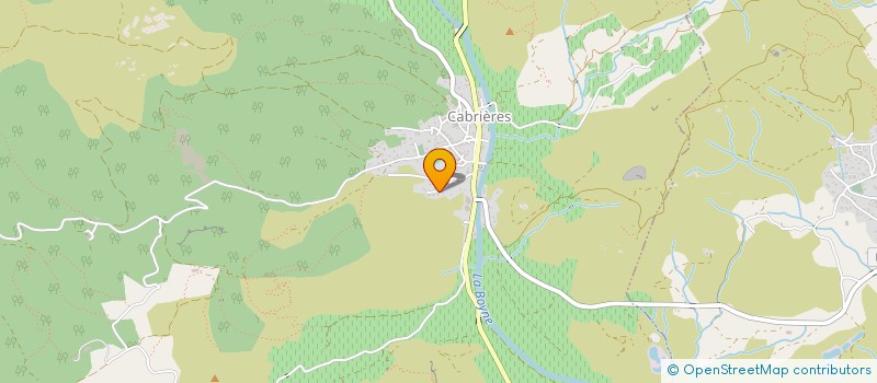 localisation de l'entreprise MONSIEUR FRANCOIS NAYRAC  CABRIERES
