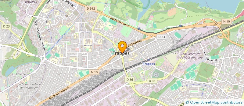 localisation de l'entreprise MONSIEUR FRANCOIS NDJIKE TCHAMBA à TRAPPES