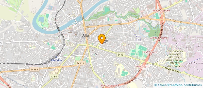 localisation de l'entreprise MONSIEUR FRANCOIS NEGRE à ALBI