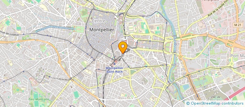 localisation de l'entreprise MONSIEUR FRANCOIS NESME à MONTPELLIER