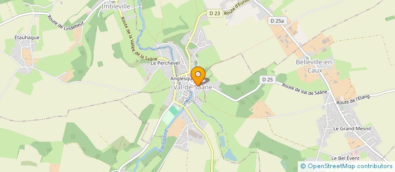 localisation de l'entreprise MONSIEUR FRANCOIS NEUFVILLE  SAINT-DENIS-SUR-SCIE