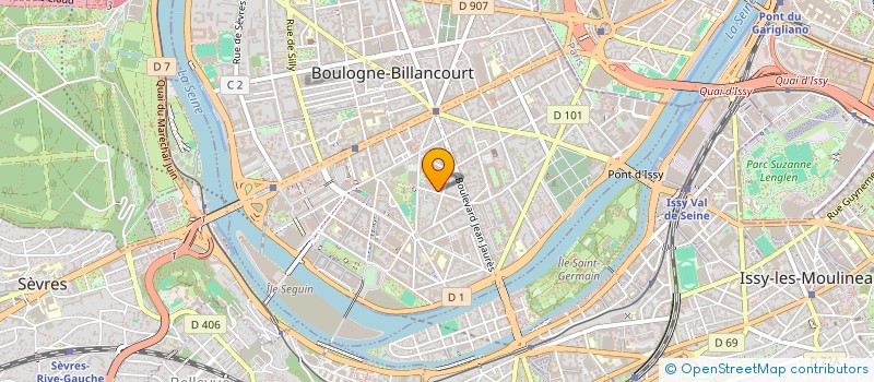 localisation de l'entreprise MONSIEUR FRANCOIS NEUKIRCH à BOULOGNE BILLANCOURT