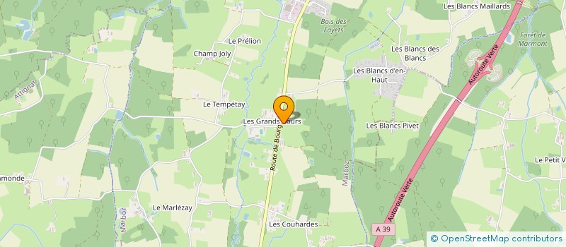 localisation de l'entreprise MONSIEUR FRANCOIS NEVORET  MARBOZ