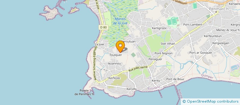 localisation de l'entreprise MONSIEUR FRANCOIS NEVOU à PENMARCH
