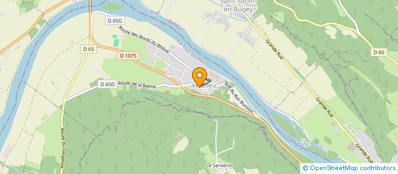 localisation de l'entreprise MONSIEUR FRANCOIS NEYRET  VERTRIEU