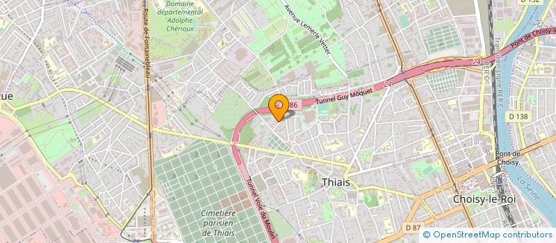 localisation de l'entreprise MONSIEUR FRANCOIS NGUYEN  THIAIS