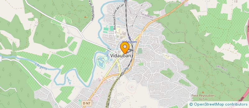 localisation de l'entreprise MONSIEUR FRANCOIS NICOLAI  VIDAUBAN