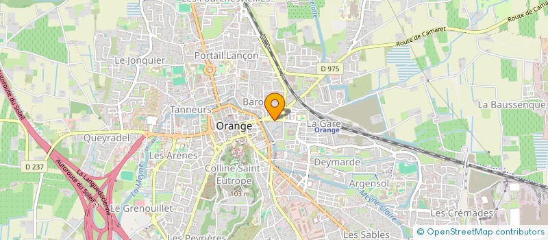 localisation de l'entreprise MONSIEUR FRANCOIS NICOLLET à ORANGE