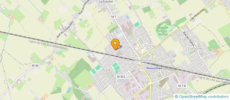 localisation de l'entreprise MONSIEUR FRANCOIS NIETO  PERENCHIES