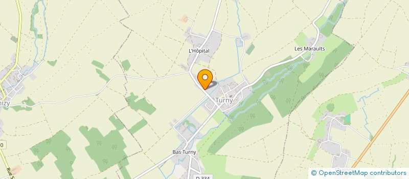 localisation de l'entreprise MONSIEUR FRANCOIS NININO  TURNY