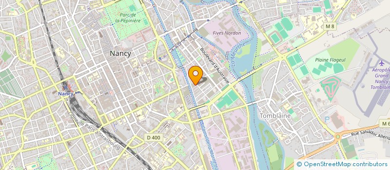 localisation de l'entreprise MONSIEUR FRANCOIS NOEL  NANCY