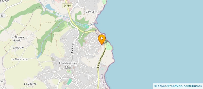 localisation de l'entreprise MONSIEUR FRANCOIS NOEL  BINIC-ETABLES-SUR-MER