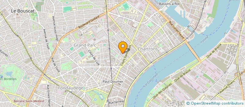 localisation de l'entreprise MONSIEUR FRANCOIS NOGUE à BORDEAUX