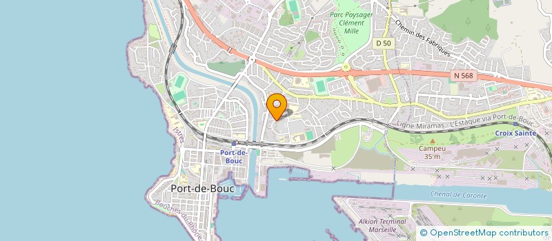 localisation de l'entreprise MONSIEUR FRANCOIS NOGUERON à PORT-DE-BOUC
