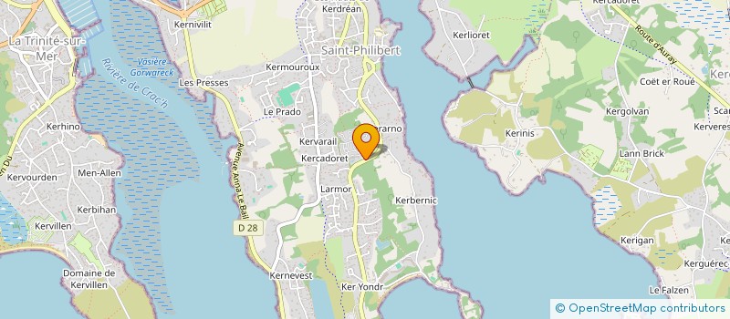 localisation de l'entreprise MONSIEUR FRANCOIS NOIRAULT  SAINT-PHILIBERT