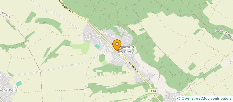 localisation de l'entreprise MONSIEUR FRANCOIS NOURRY  BLAINCOURT-LES-PRECY