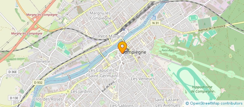 localisation de l'entreprise MONSIEUR FRANCOIS NOURY à COMPIEGNE