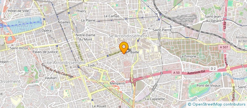 localisation de l'entreprise MONSIEUR FRANCOIS NOVEL à MARSEILLE