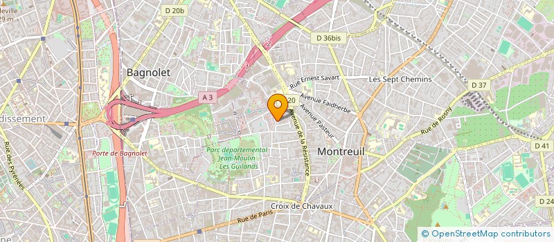 localisation de l'entreprise MONSIEUR FRANCOIS NSENGIYAREMYE à MONTREUIL