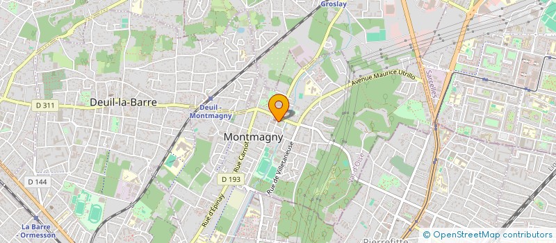 localisation de l'entreprise MONSIEUR FRANCOIS NSIMBA MANSUKAT  MONTMAGNY