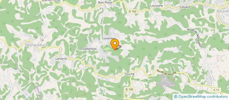 localisation de l'entreprise MONSIEUR FRANCOIS NUISSIER  SAINTE-ANNE