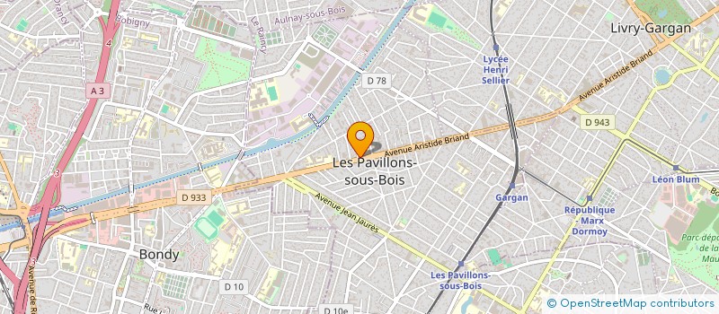 localisation de l'entreprise MONSIEUR FRANCOIS NULLA à LES PAVILLONS-SOUS-BOIS