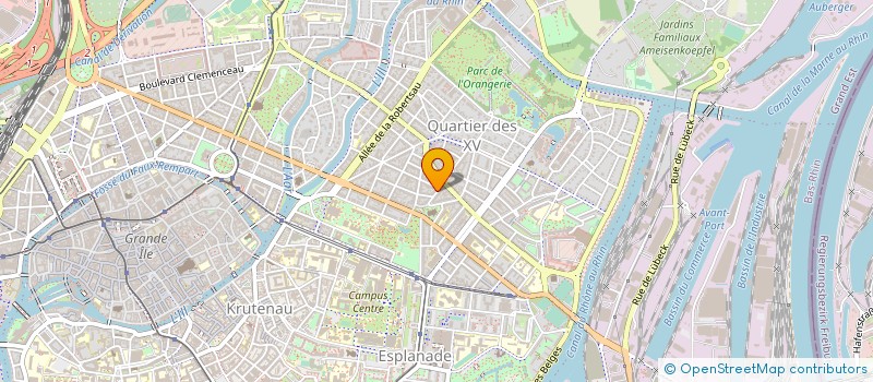 localisation de l'entreprise MONSIEUR FRANCOIS NUSSBAUMER à STRASBOURG
