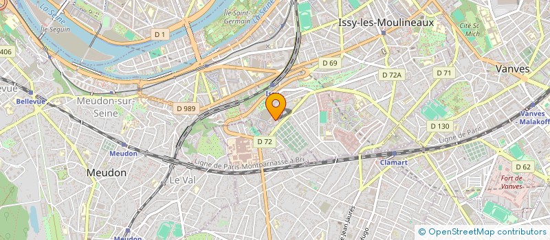 localisation de l'entreprise MONSIEUR FRANCOIS NYOMO à ISSY-LES-MOULINEAUX